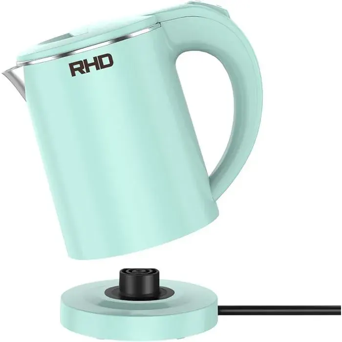 0.5L Petite bouilloire électrique portable pour faire bouillir l& 39 eau bouilloire de voyage en acier inoxyd BOUILLOIRE ELECTRIQUE