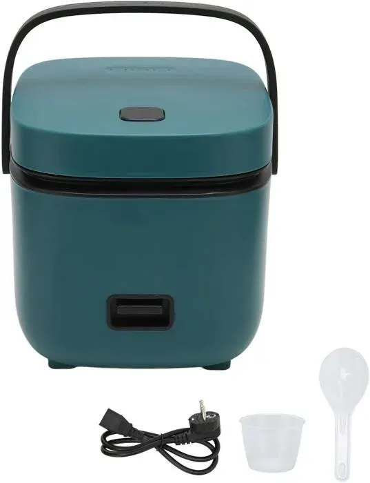 1.2L Cuiseur À RizCuiseur À Vapeur De Voyage Portable Cuisson Antiadhésive Avec Poignée Humanisée Pour 1 À 3 Personnes