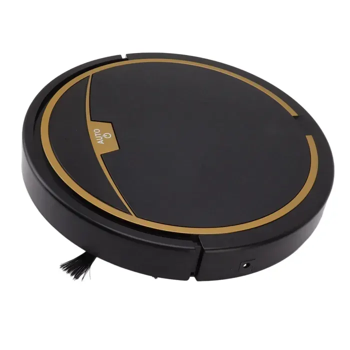 1 Aspirateur robot ultra-fin automatique silencieux télécommande pour maison .