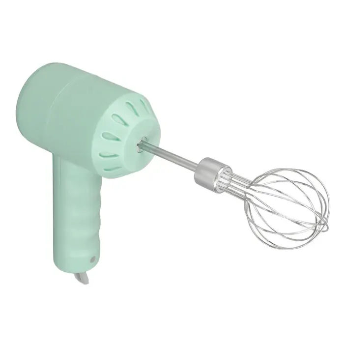 1 Batteur Électrique Sans Fil Rechargeable USB 2 Fouets Détachables Acier Inoxydable Cuisine Domestique .