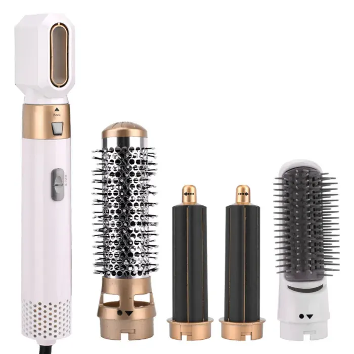 1 Brosse soufflante 5-en-13 réglages températurevitesse variableionique négatifcoiffage domicile .