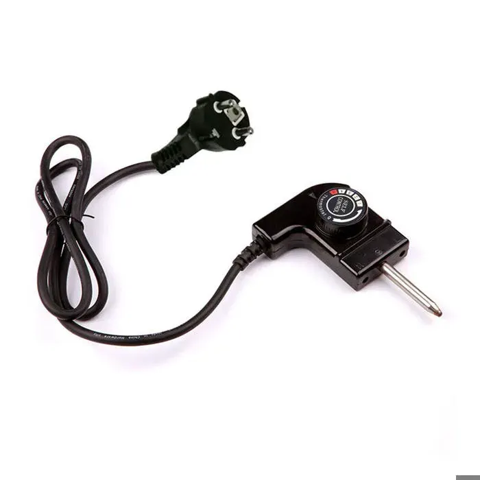 1 Câble de thermostat pour grill électrique 5 broches 10-250 V prise européenne noir .