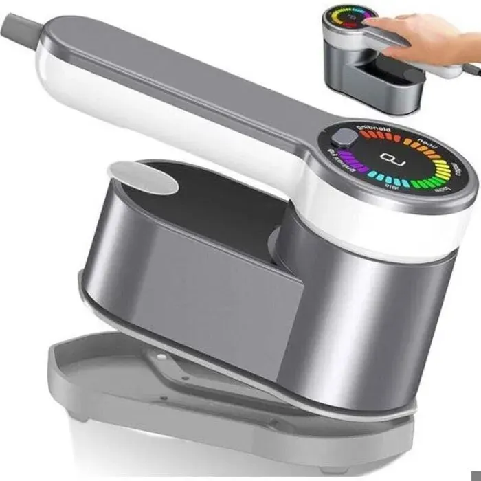 1 défroisseur vapeur portable 1200 W réservoir 120 ml 5 niveaux de vapeur compact et léger pour voyage et usage quotidien .