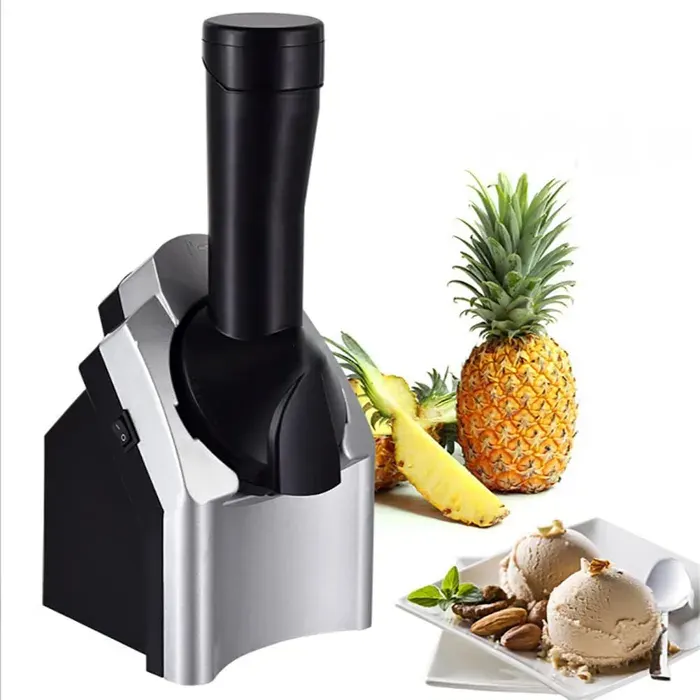 1 Machine à glaces Sorbetière Desserts glacés Fruits congelés Yaourts Maison .