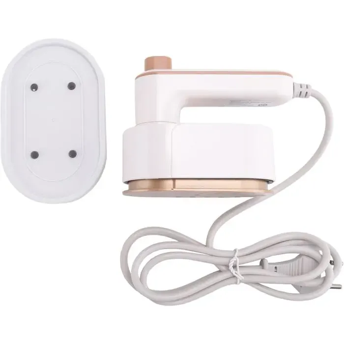 1 Mini Fer à Repasser 40 W Réservoir 50 Ml Prise UE Portable Voyage
