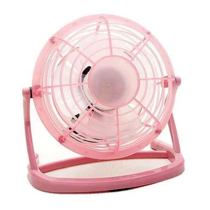1 Mini ventilateur métal flux dair puissant angle 360° bureau maison .