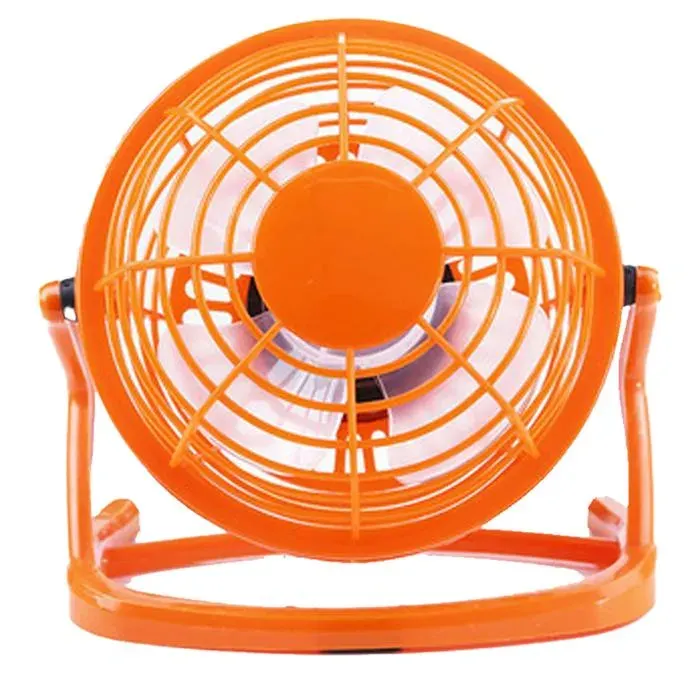 1 Mini ventilateur métal flux dair puissant angle réglable 360° USB bureau .