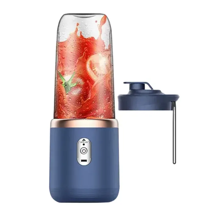 1 Mixeur portable 6 lames rechargeable USB pour smoothies glace fruits congelés sport voyage .