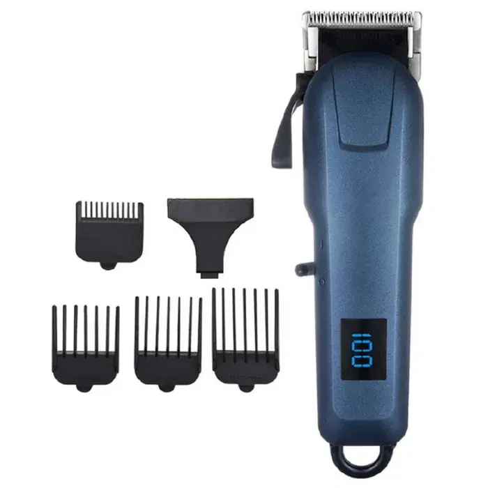 1 pack tondeuses - FAMICAM - cheveux pour hommes bleu coupeur cheveux usb tondeuses cheveux professionnelles pour hommes tondeuse