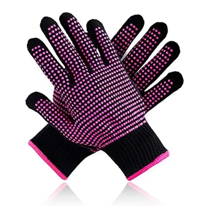 1 paire de gants isolants thermiques pour fer à friser gants isolants thermiques pour outils de coiffure