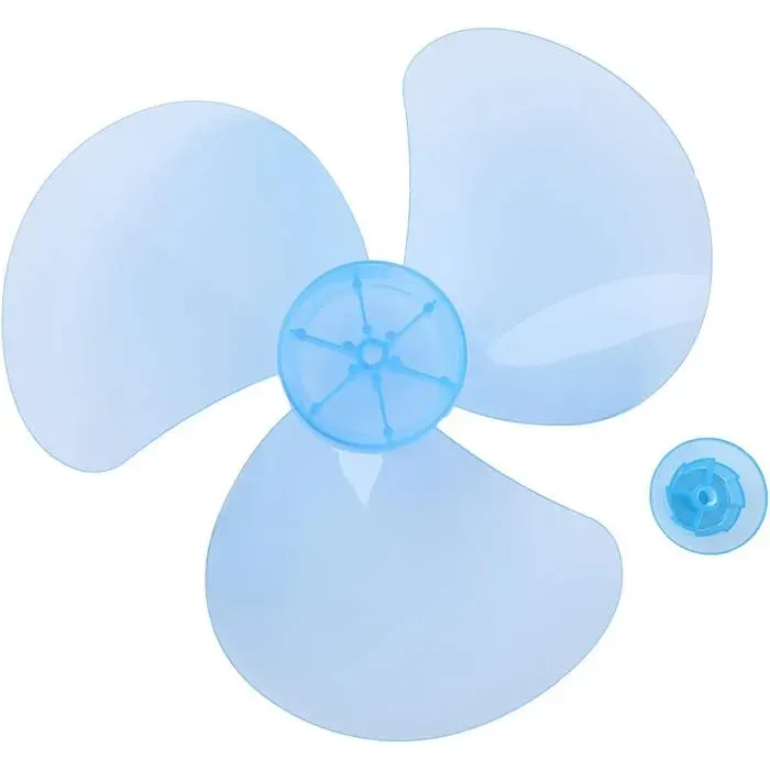 1 Pale de ventilateur Plastique PP Diamètre 28 cm 3 feuilles Trou 08 cm Pour ventilateur de table et sur pied .