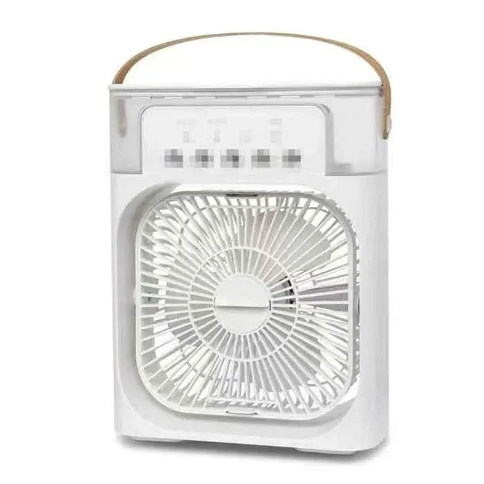 1 Refroidisseur dair 3 vitesses humidificateur veilleuse LED USB Type-C intérieur .