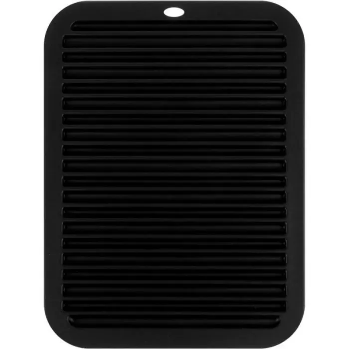 1 Tapis en silicone résistant à la chaleur 450°C antidérapant pour fer à lisser et à boucler salon et voyage .