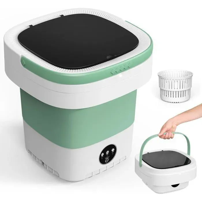 12L Machine a Laver Portable 3 Modes de Nettoyage en Profondeur & Amovible.Washing Machine Pliables pour AppartementsDorto ODIPIE