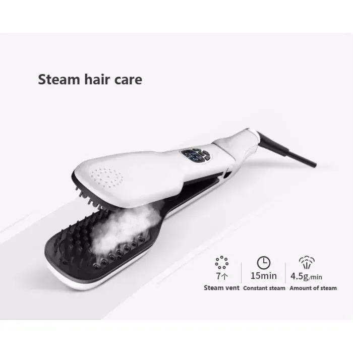 2016 Steam Comb Straightening Irons Comb Automatic Straight Hair Brush With LCD Display Electric Straight Hair Comb Brush Tool
