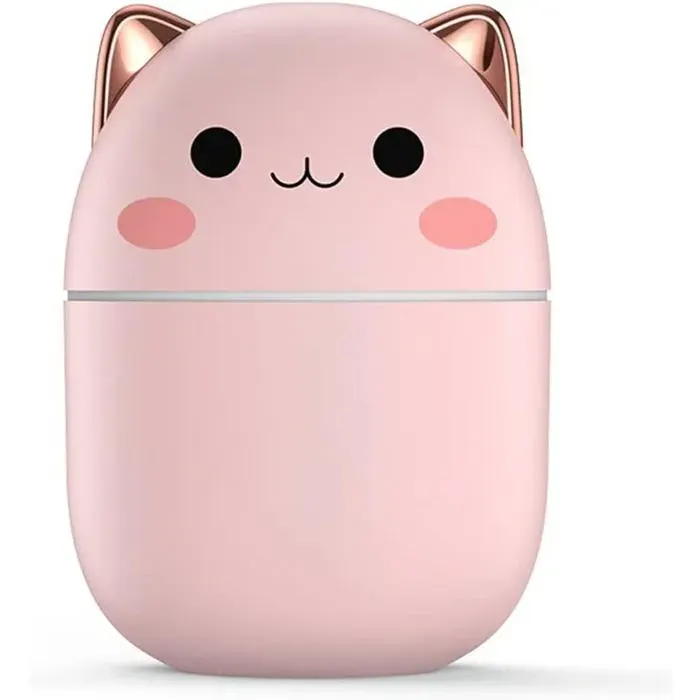 250 adorables et mignons humidificateurs dair et diffuseurs darômes avec lumières et mode nuit brume fraîche adaptés aux