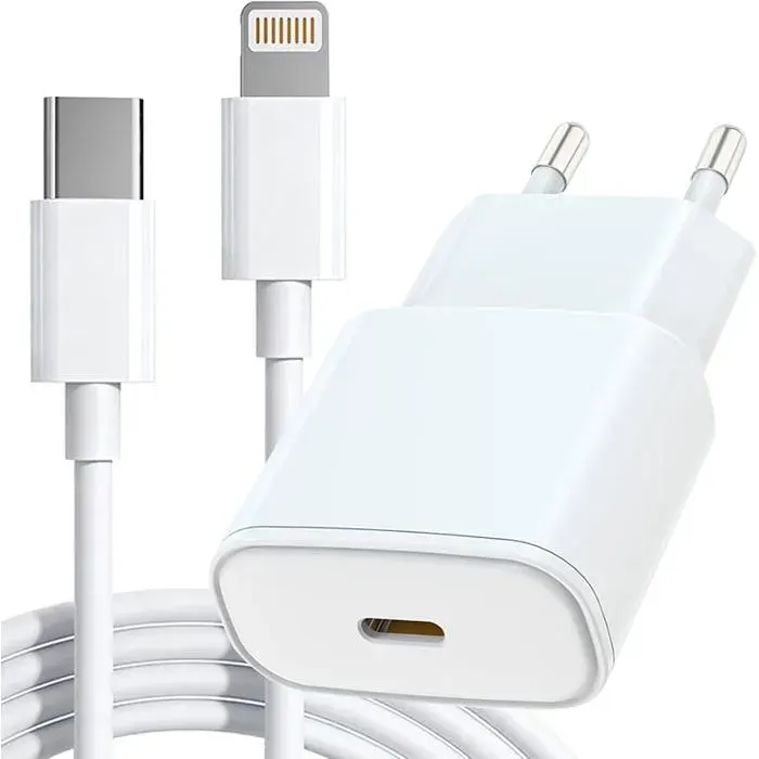 25W USB C Fast Charger for iPhone 14 13 Wall Charger with 2m USB C to Lightning Fast Charging Cab MINI-BAR – MINI FRIGO POUR BOI