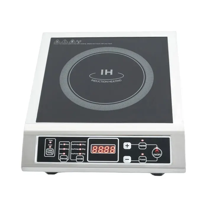 3.5KW Plaque de cuisson à inductioninduction 1 plaquePlaque à induction portable avec 10 niveaux de température