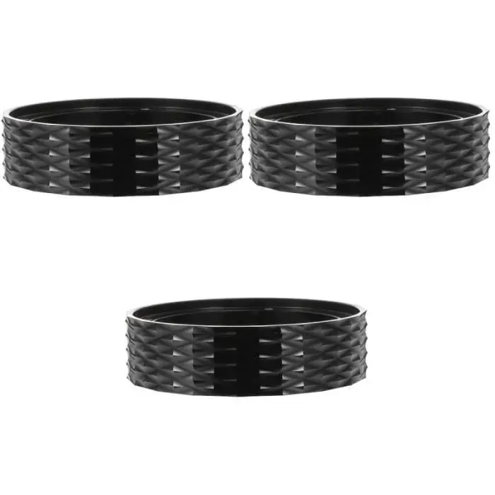 3 PCS Alliage daluminium Bague de poudre de café de 58mm poudre de café recevant une bague de dosage