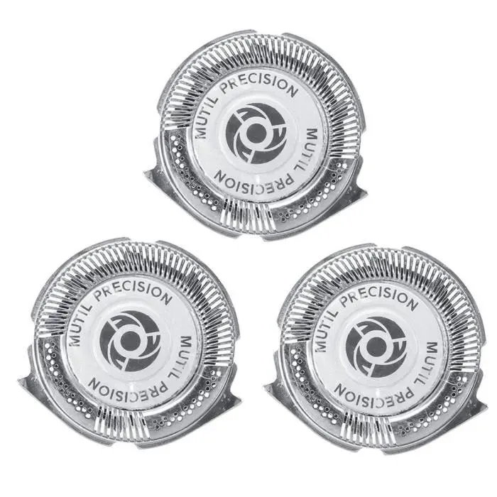 3 Pcs - Set Têtes De Rasage Têtes De Rasoir De Remplacement Multi Précision Rasoir Tête Lames Norelco Série 5000