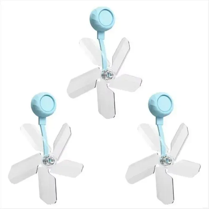 3 Ventilateurs de Climatisation à Ventouse en Forme de Moulin à Vent - Anti-Soufflage Direct Coupe-Vent Économie DÉne