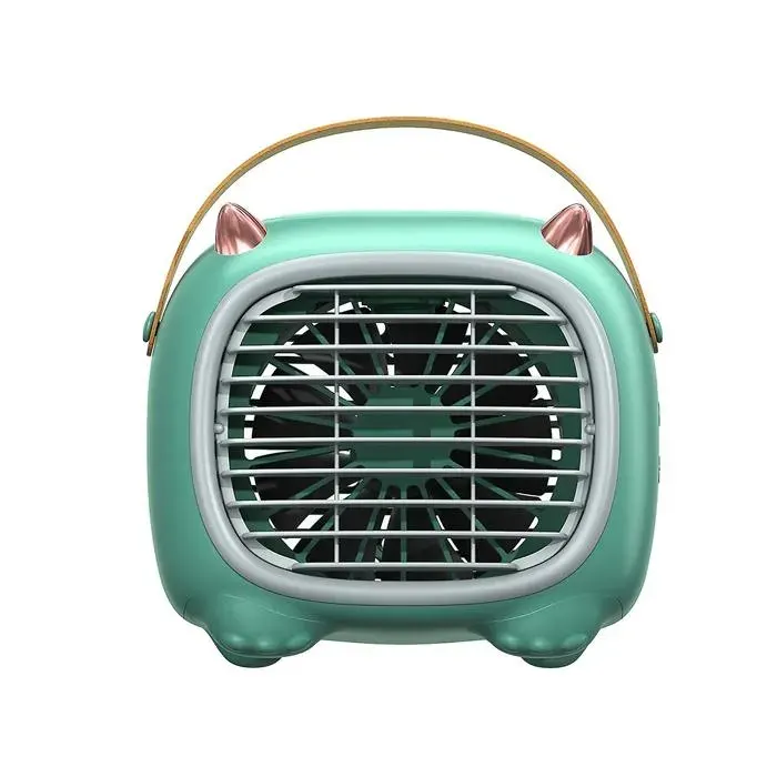 3 vitesses silencieux USB mini ventilateur de table avec flux dair puissant rotation à 360° idéal pour la maison le bureau