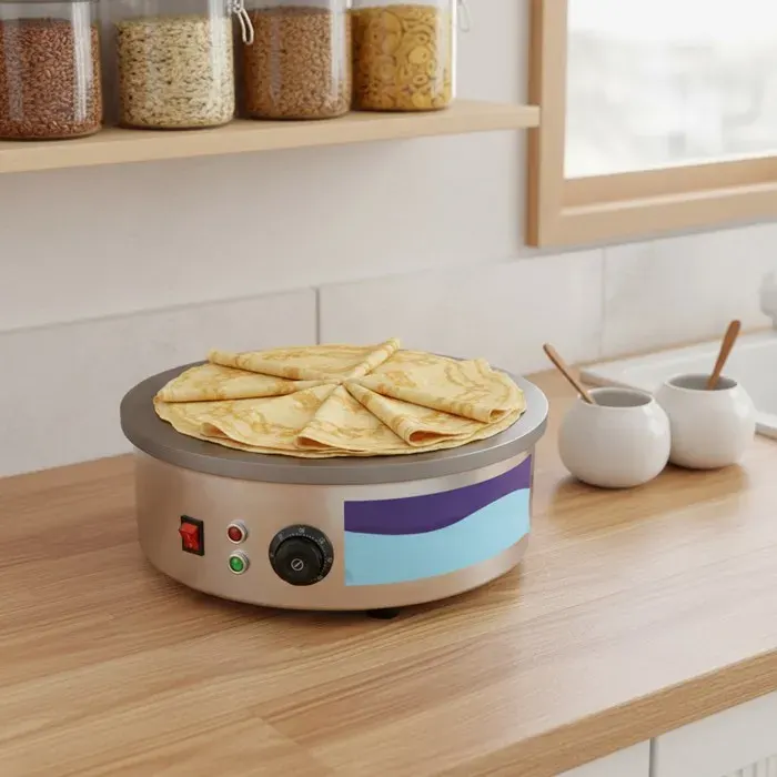 3000w CrêPièRe Professionnelle Pour La Cuisson Des CrêPes Bacon œUfs CrêPes IdéAl Pour La Maison Petit DéJeuner Restaurants Cantines