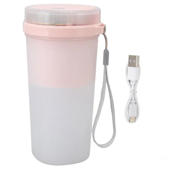 300ml Blender Portable – MLBQ – 6 lames inox USB – Rechargeable 10 jus – Voyage & Maison