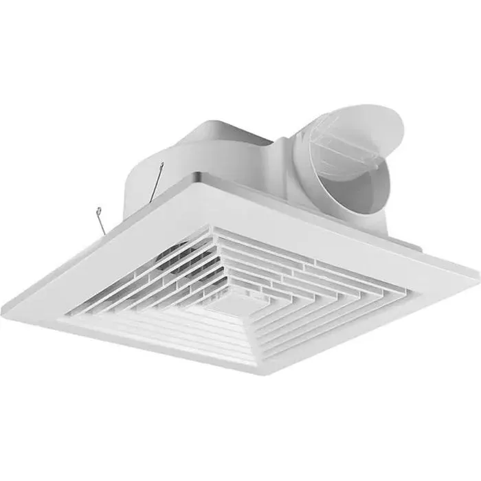 3030cm Ventilateur déchappement de plafond ventilateur de ventilation intégré pour salle de bain et cuisine – Extracteur