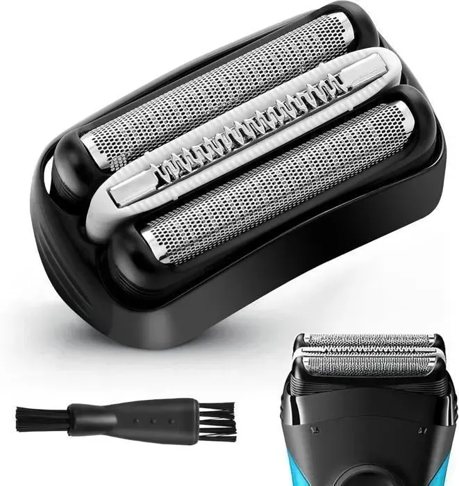 32B Tête De Rasage électrique Pour Braun Série 3 CompatiblePièce De Rechange Pour Tête De Rasage Noire Série 3 300S/301S/310S/320S