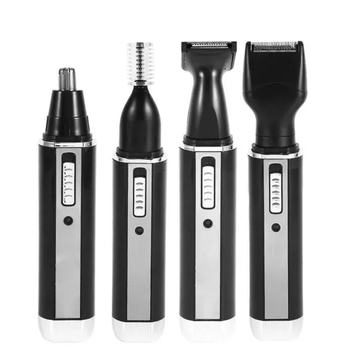 4 en 1 Tondeuse dpilation de nez doreille lectrique rasoir Soins du visage multiusage TONDEUSE MULTI-USAGES