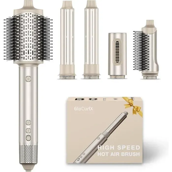 5 in 1 Blower BrushAir Styler Hair Dryer 110000RPMSelf winding CurlerStyling Heated Brush for CurlingStraightenin FER A FRISER