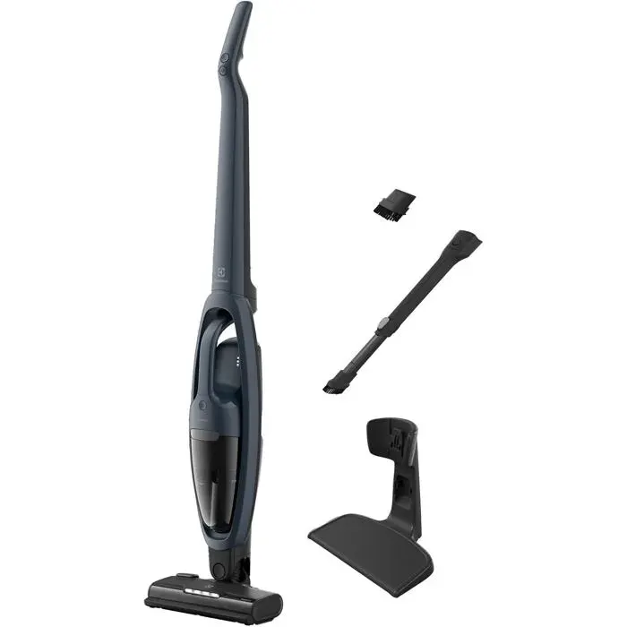 500 Clean Aspirateur Balai Sans Fil 2 En 1 Brosse Auto-Nettoyante 50 Min DAutonomie Plastique Recyclé Es52Cb21Db Bleu 2En1