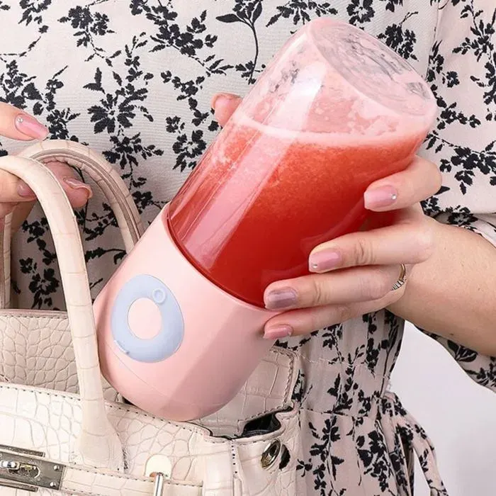 500ML Portable Blender 6 Cutter Mini Juicer USB Blender ÉLectrique Fruit Juicer pour Fruits et LéGumes Juicer Machine-C ODIPIE