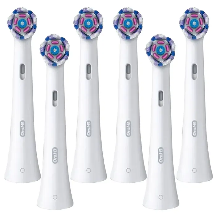 6 embouts pour brosse à dents électrique Oral-B iO Radiant White