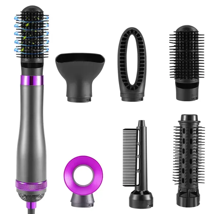 6 EN 1 Styler MaxAIR BEAUTY Set de Brosse Soufflante Sèche-Cheveux Boucleur a Cheveux Brosse Brushing Chauffante