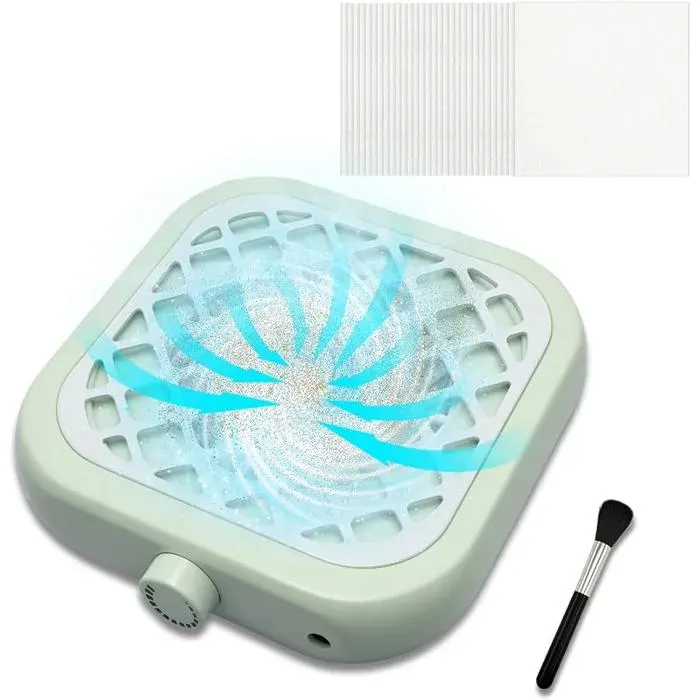 6000RPM Powerful Nail Vacuum Cleaner for Home and Dust Suction with Filter Tools and Accessories SECHE-ONGLES