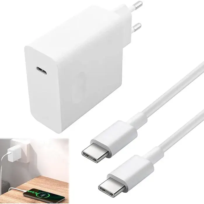 65W USB C Charger with PD3.0 and GaN II Technology 65W Fast Charger with 2M USB C Cable for MacBo MINI-BAR – MINI FRIGO POUR BOI