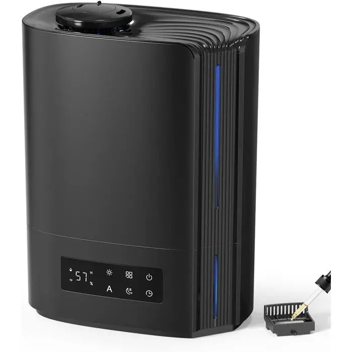 6L Ultrasons Humidificateur DAir Chambre 60H Silencieux 25Db