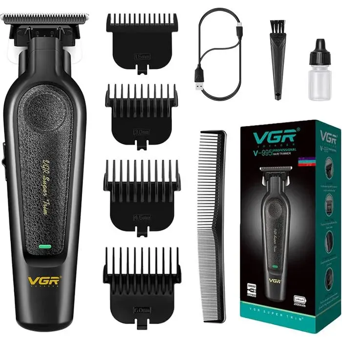 995 Tondeuse à Cheveux Professionnelle pour Hommes Zéro Espace de CoupeTondeuse à Barbe de Précision Sans Fil 4
