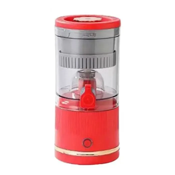 à Séparation Automatique Machine à Jus Portable Presse-Agrumes Électrique Presse-Agrumes Rechargeable Mixeur 7 4 V Rouge