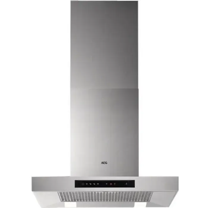 AEG DBB5660HM Hotte hotte décorative largeur : 59.8 cm profondeur : 50 cm extraction et recirculation (avec kit de recirculation…