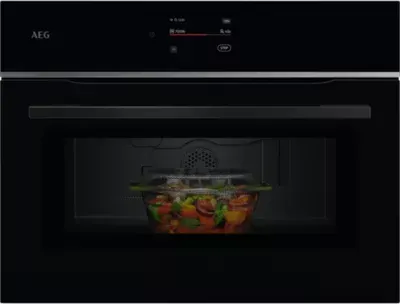 Aeg - Four Micro Onde Combiné Tm7nk721b - Combiné Micro-Ondes - Écran Tactile