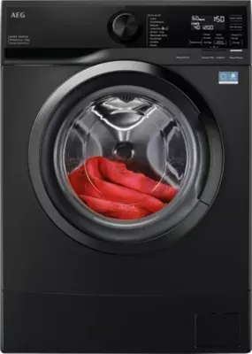Aeg - Lave Linge Hublot Lsr6e6264xa - 6 Kg - 1200 Tr/Min - Classe A - Moteur Induction - Noir