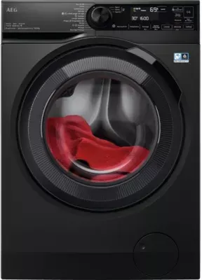 Aeg - Lave Linge Séchant Hublot Lwr73a166nv - 10/6 Kg - 1600 Tr/Min - Classe A - Connecté - Noir