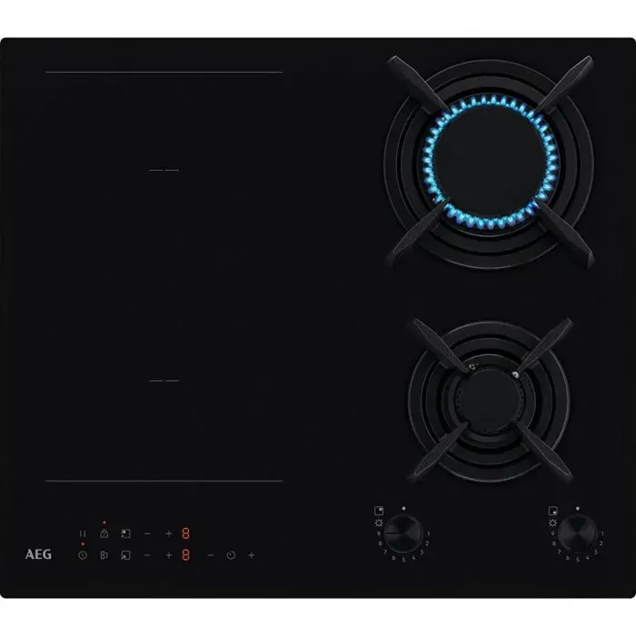 Aeg - Plaque Mixte Induction Gaz Hdb64623nb — vue 3
