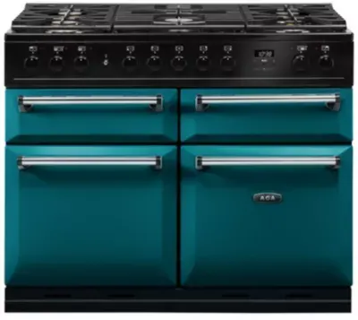 Aga - Piano De Cuisson Gaz Master Chef Deluxe 110 Salcombe Blue