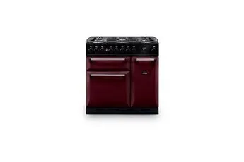 Aga - Piano De Cuisson Gaz Master Chef Deluxe 90 Df Rouge Airelle — vue 2