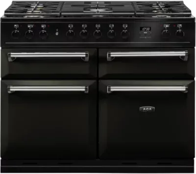Aga - Piano De Cuisson Gaz Masterchef Deluxe 110 Mixte Anthracite