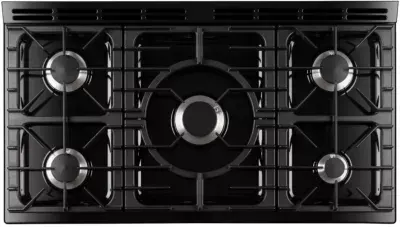 Aga - Piano De Cuisson Gaz Masterchef Deluxe 110 Mixte Anthracite — vue 3